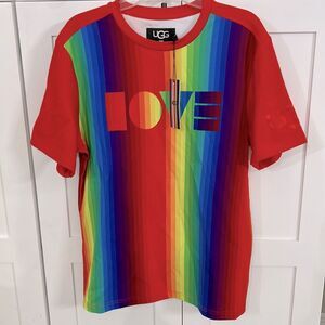 UGG LOVE Unisex Pride Tee Shirt - L - NWT